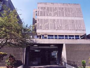 Fachada do prédio do Tribunal de Contas do Estado de Santa Catarina, que fica no Centro de Florianópolis